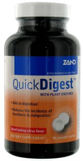 Zand   Quick Digest   90 Chewable Tablets