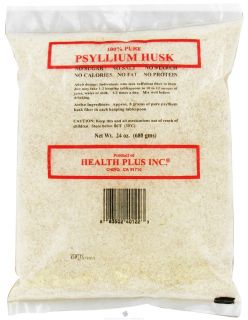 Health Plus   100% Pure Psyllium Husk   24 oz.