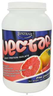 Syntrax   Nectar Whey Protein Isolate Pink Grapefruit   2.13 lbs.