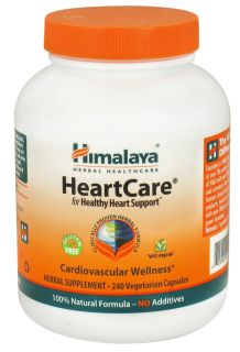 Himalaya Herbal Healthcare   HeartCare for Healthy Heart Support   240 Vegetarian Capsules