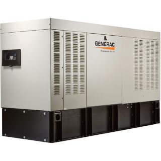 Generac Protector Series Diesel Standby Generator   50 kW, 277/480 Volts, 3 