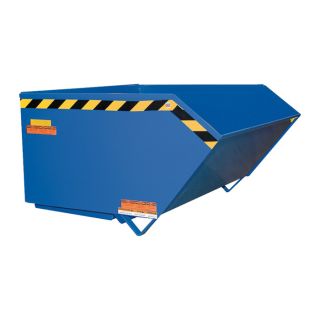 Vestil Self Dumping Steel Hopper   Low Profile, 90� , 2000 lb. Capacity, 1/2