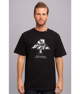 L R G Tree Collage Tee Mens T Shirt (Black)