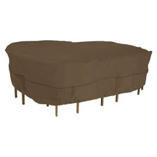 Threshold Round Patio Table and Chair Furniture Set Cover