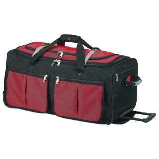 Athalon Sportsgear Athalon 22 Rolling Duffel Bag with 15 Pockets