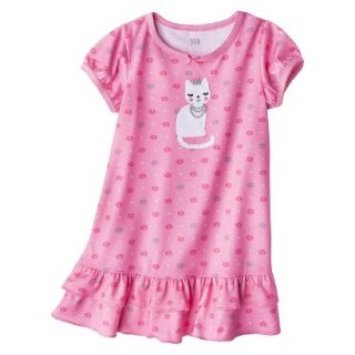 Just One You Made by Carters Infant Toddler Girls Short Sleeve Cat Nightgown  