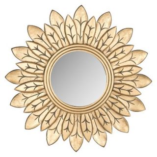 Mirrors Safavieh Ashley Mirror   Gold