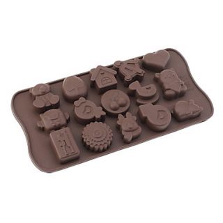Baby Toys Theme Silicone Chocolate Mould