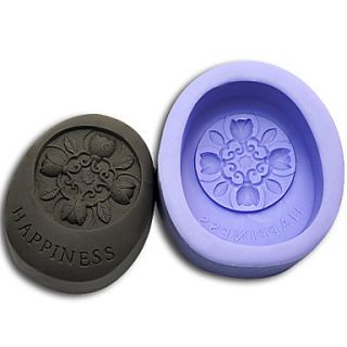 Happiness Flower Silicone Handmade Soap/Cake/Chocolate Mold