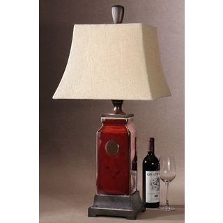 Reggie Table Porcelain And Resin Table Lamp