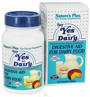 Natures Plus   Say Yes To Dairy   50 Chewable Tablets