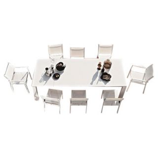 Varaschin Dolmen Extension Dining Table 1821 Color White  Smooth Top