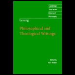 Lessing Philosophical and Theological Writ.