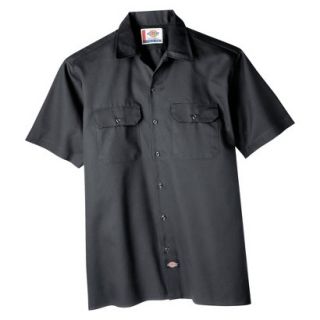 Dickies Mens Original Fit Short Sleeve Work Shirt   Charcoal S