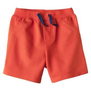 Circo Newborn Boys Knit Short   Tangy Orange NB