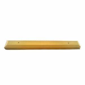 Yellow Parking Stop 72 in. x 8 in. x 5 in. Cement and Rebar Block 312022
