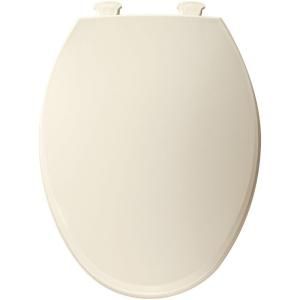 BEMIS Lift Off Elongated Closed Front Toilet Seat in Biscuit 1800EC 346
