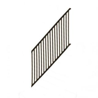 RDI Metal Works 6 ft. x 36 in. Bronze Stair Rail Panel with Square Baluster DISCONTINUED MWES6 36Z
