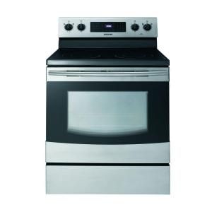 Samsung 5.9 cu. ft. Electric Range with Self Cleaning in Stainless Steel FE R300SX