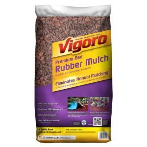 Vigoro 0.8 cu. ft. Premium Rubber Mulch in Red DISCONTINUED HDVRDMN8CB