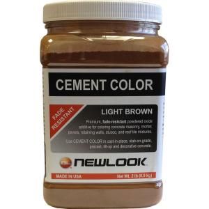 NewLook 2 lb. Light Brown Fade Resistant Cement Color CC2LB103