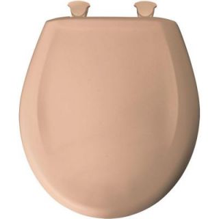 BEMIS Round Closed Front Toilet Seat in Bermuda Coral 200SLOWT 163