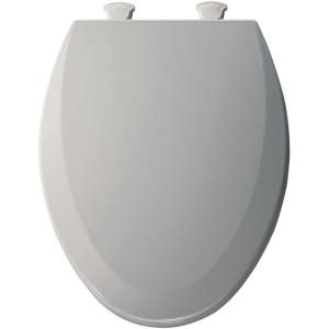Lift Off Elongated Closed Front Toilet Seat in Ice Grey 1500EC 062
