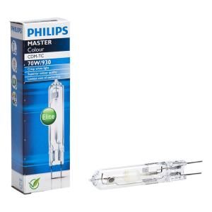 Philips MasterColor Elite 70 Watt T4 Ceramic Metal Halide High Intensity Discharge HID Light Bulb 409177