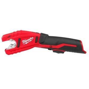 Milwaukee M12 12 Volt Lithium Ion Cordless Copper Tubing Cutter (Tool Only) 2471 20