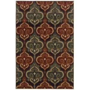 Oriental Weavers Camille Dalles Multi 5 ft. x 7 ft. 6 in. Area Rug 2470G5X8