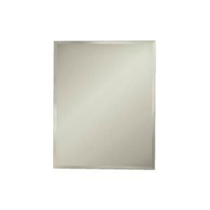 NuTone Horizon 16 in. W Surface Mount Medicine Cabinet with 1/2 in. Beveled Edge Mirror in White B72338501X