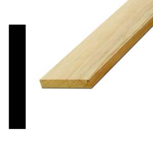 American Wood Moulding WM256 7/16 in. x 2 5/8 in. x 96 in. Wood Pine S4S Moulding 256 8