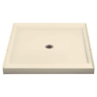 Sterling Plumbing Ensemble 42 in. x 42 in. Single Threshold Shower Receptor in Almond DISCONTINUED 72151100 47