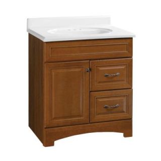 American Classics Gallery 30 in. W x 21 in. D x 33 1/2 in. H Vanity Cabinet Only in Chestnut GCHT30DY