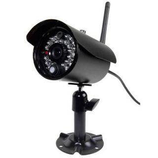 First Alert Wireless 400 TVL CCD Indoor/Outdoor Bullet Shaped Surveillance Camera D 520