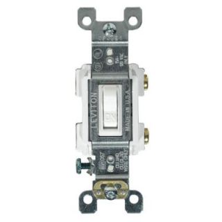Leviton 15 Amp Preferred Switch (10 Pack)   White M52 RS115 2WM