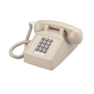 Cortelco Desk Corded Telephone with Volume Control   Ash ITT 2500 VOE