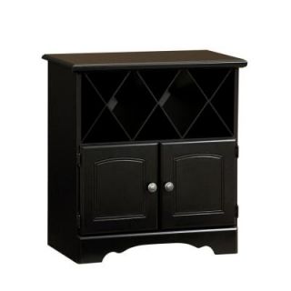 New Visions by Lane Manor Hill Black 2 Door Storage Cabinet DISCONTINUED 138 031