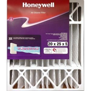 Honeywell 20 in. x 25 in. x 5 in. Cleaner Pleated FPR 8 Air Filter CF508D2025