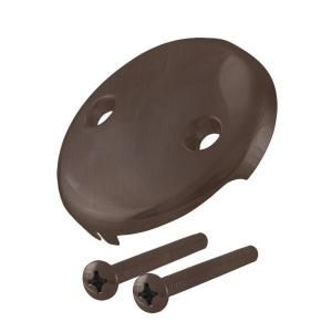 Westbrass 2 Hole Over Flow Face Plate and Screws D329 12