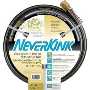 Neverkink 3/4 in. x 100 ft. Commercial Series 4000 Water Hose 9884 100