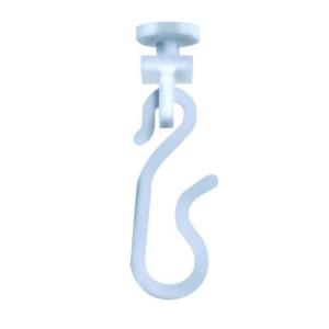 Croydex Hook and Glider Pack in White (12 Pack) GP98900YW