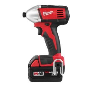 Milwaukee M18 18 Volt Lithium Ion 1/4 in Cordless Hex Impact Driver XC Battery Kit DISCONTINUED 2650 22