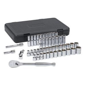 GearWrench 1/2 in. Drive 6 Point Socket Set (49 Piece) 80700D