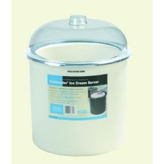 Carlisle Coldmaster 3 gal. Ice Cream Dispenser and Lid to Fit Standard 3 gal. Ice Cream Cartons in White CM101202