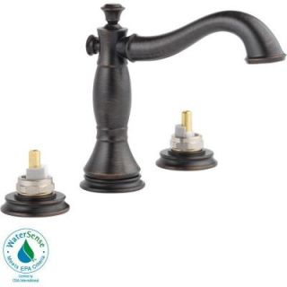 Delta Cassidy 8 in. 2 Handle High Arc Bathroom Faucet in Venetian Bronze   Less Handles 3597LF RBMPU LHP