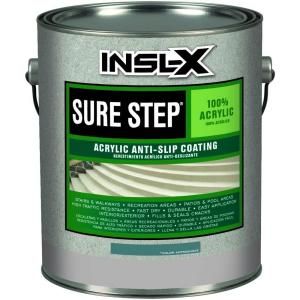 Sure Step 1 gal. Acrylic Gray Pearl Anti Slip Concrete Coating SU 0308