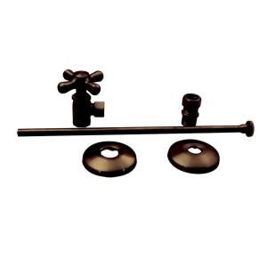 Belle Foret Universal Toilet Supply Kit in Oil Rubbed Bronze BFNTLTS01ORB