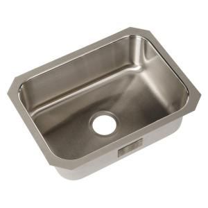 STERLING McAllister Undermount Stainless Steel 23x17.68x8 0 Hole Single Bowl Kitchen Sink 11447 NA