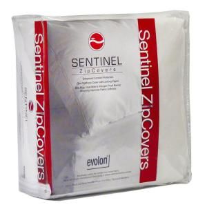 Sentinel Sleep Safe Mattress Zip Cover   Twin 12 in. Z119S 3975